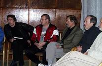 Профессор Катков, Россинский, проф.Завьялов, доцент Кубасов в Алматы на тренинге 2002